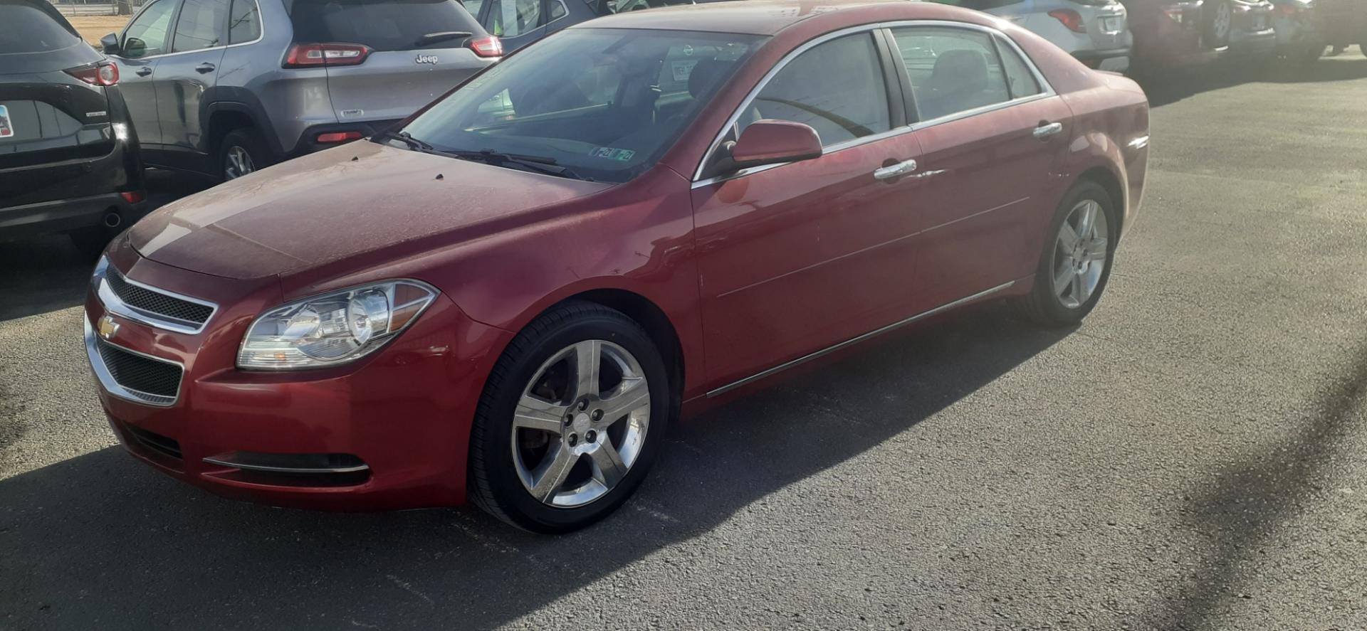 2012 Chevrolet Malibu 1LT (1G1ZC5E03CF) with an 2.4L L4 DOHC 16V engine, 6-Speed Automatic transmission, located at 2015 Cambell Street, Rapid City, SD, 57701, (605) 342-8326, 44.066433, -103.191772 - CARFAX AVAILABLE - Photo#1